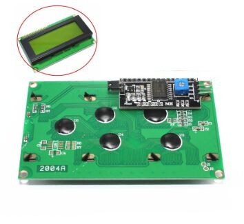 1PCS LCD2004+I2C 2004 20x4 2004A blue screen HD44780 for arduino Character LCD /w IIC/I2C Serial Interface Adapter Module