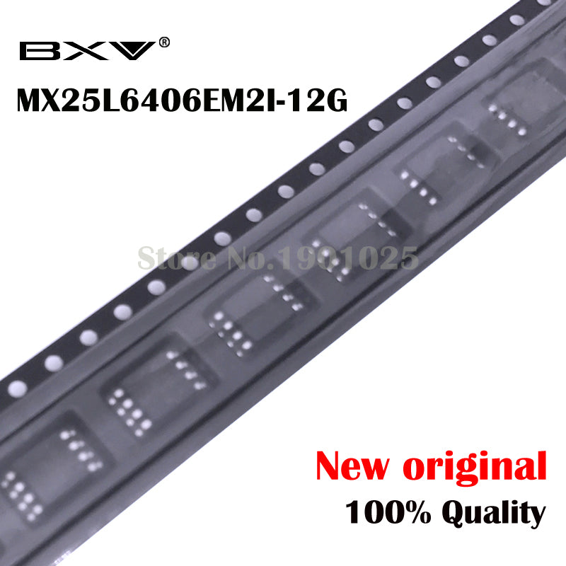 10pcs MX25L6406EM2I-12G  25L6406EM2I-12G MX25L6406E MX25L6406 25L6406E SOP-8 new original