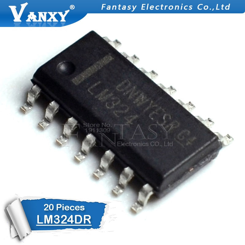 20PCS LM324DR SOP14 LM324 SOP SMD LM324DR2G LM324DT SOP-14 new and original IC