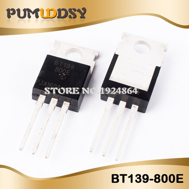10PCS BT136-600E BT137-600E BT138-600E BT139-600E BT136-800E BT137-800E BT138-800E BT139-800E TO-220 BT136 BT137 BT138 BT139 IC