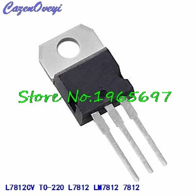 10pcs/lot L7812CV LM7812 L7812 7812 TO-220 In Stock