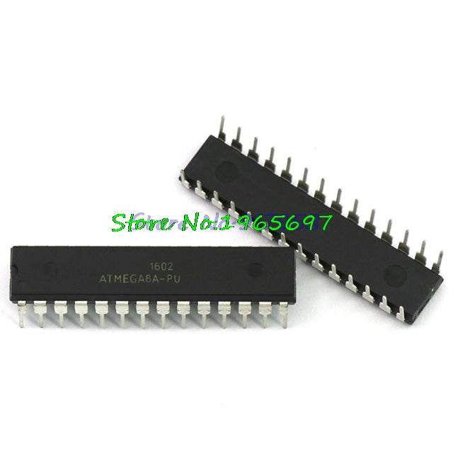 1pcs/lot ATMEGA8A-PU ATMEGA8L-PU ATMEGA8L ATMEGA8A ATMEGA8 DIP-28 8-bit with 8K Bytes In-System Programmable Flash In Stock
