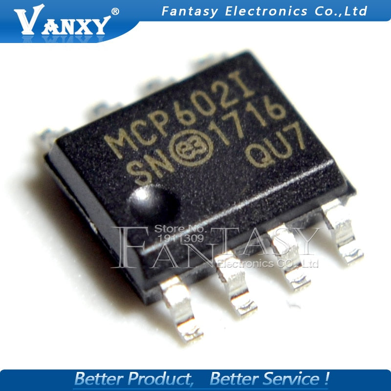 10PCS MCP602 SOP MCP602I SOP-8 MCP602-I/SN SOP8