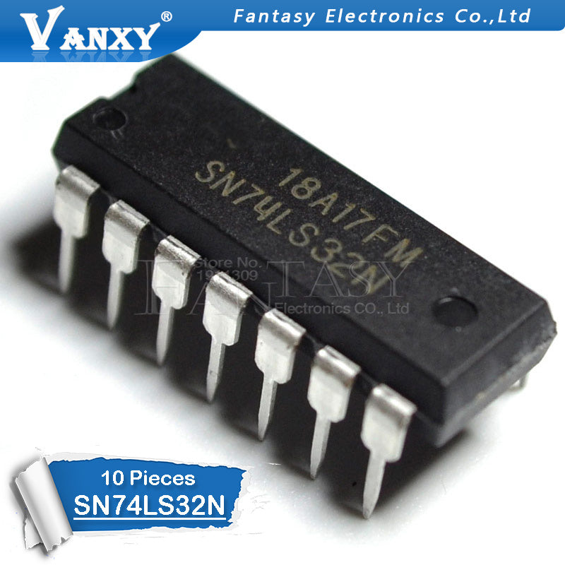 10PCS HD74LS32P DIP14 HD74LS32 DIP SN74LS32N DIP-14 74LS32 new and original IC
