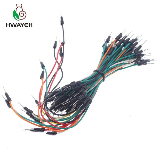 3.3V/5V MB102 Breadboard power module+MB-102 830 points Solderless Prototype Bread board kit +65 Flexible jumper wires