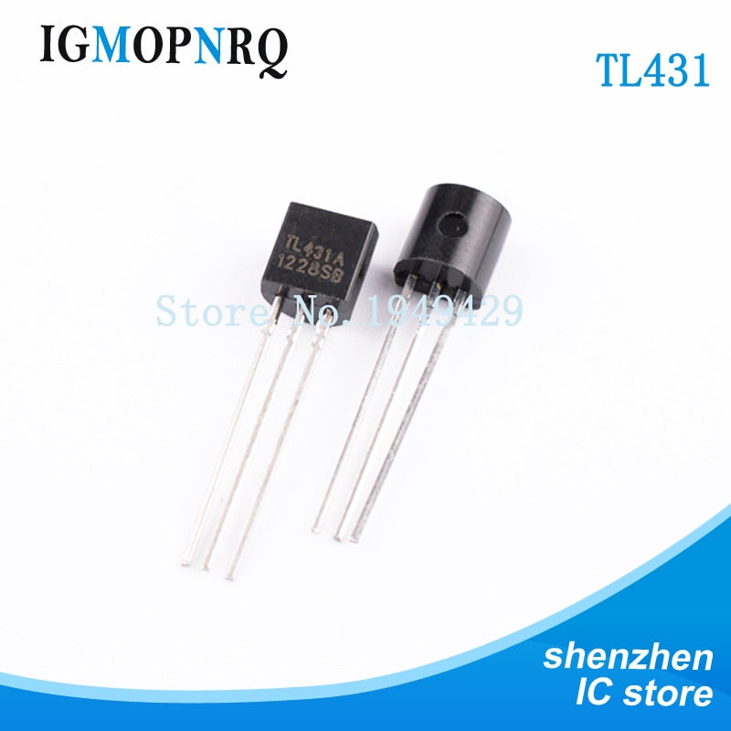 50PCS/Lot Wholesale Electronic TL431 TL431A tl431 TO-92 Regulator Tube Triode Original New