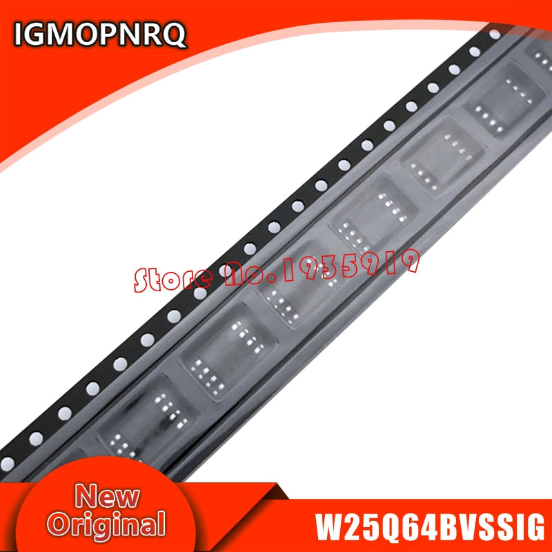 10piece 25Q64BVSIG 25Q64BVSSIG W25Q64BVSIG 25Q64 BVSIG  sop-8   laptop chip new original