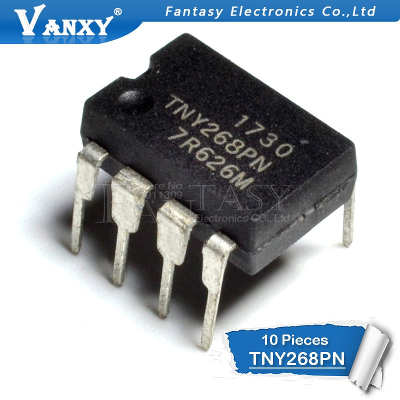 10PCS TNY268PN DIP7 TNY268 DIP TNY268P DIP-7 new and original